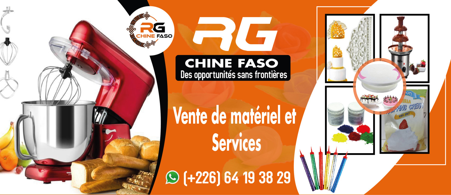 RG Chine Faso promo